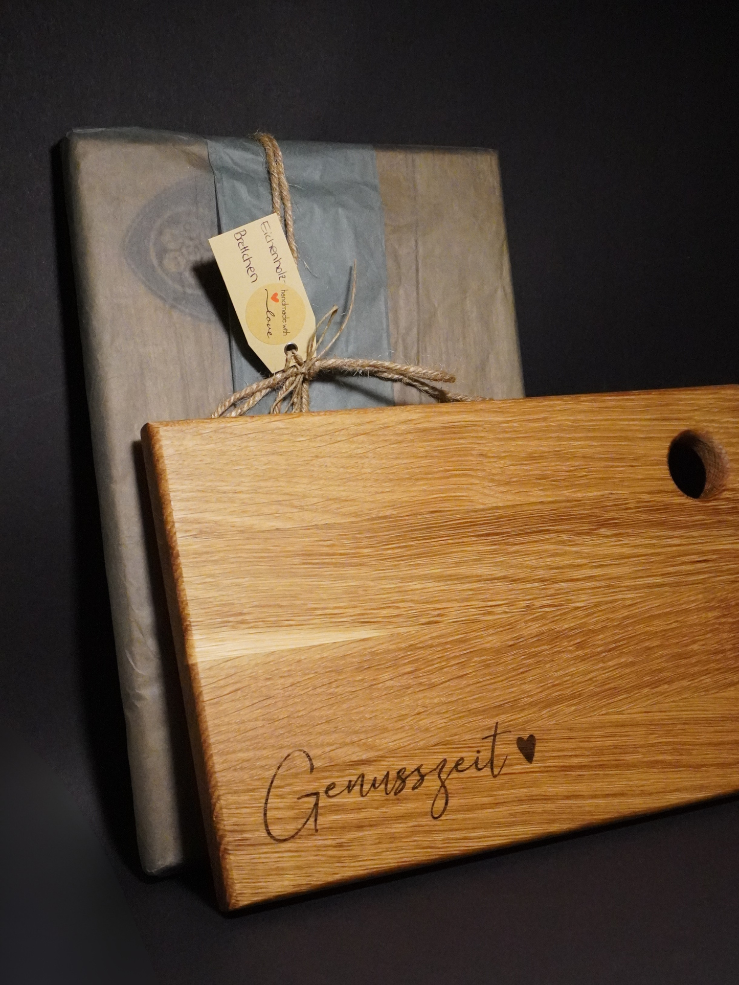 Eichenholz Frühstücksbrettchen
